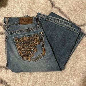 Aditkd bootcut jeans, size 0 w 26